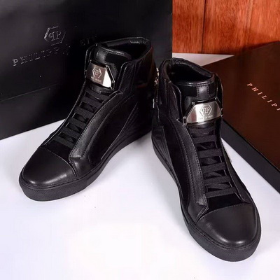 PhiliPP Plein High-Top Fashion Men Shoes--018